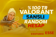 [%100 TR] Valorant Şanslı Random Hesap