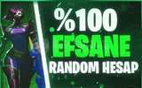  %100 TR VİP 1-100 RANDOM HESAP 