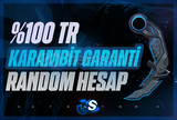 ✨%100 TR VİP+ KARAMBİT GARANTİ RANDOM HESAP⭐