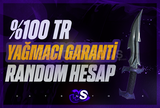 ✨%100 TR VİP+ KARAMBİT GARANTİLİ RANDOM HESAP⭐