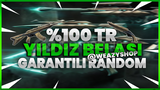 %100 TR YILDIZ BELASI GARANTİLİ VIP RANDOM