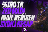 ⭐[%100 TR] ZED MAİNLERE ÖZEL ACC⭐