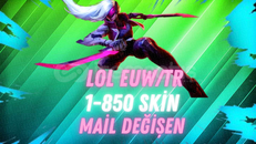 ⭐%100 TREUW 1-850 SKIN RANDOM HESAP⭐