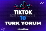 ⭐[%100 TÜRK] 10 YORUM TİKTOK⭐