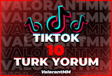 ⭐[%100 TÜRK] 10 YORUM TİKTOK⭐