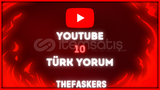 ✨%100 TÜRK✨ 10 YORUM YOUTUBE