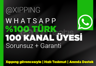 %100 TÜRK | 100 KANAL ÜYE WHATSAPP