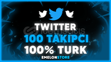 ⭐️[%100 TÜRK] 100 TWİTTER TAKİPÇİ