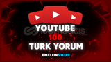 ⭐[%100 TÜRK] 100 YORUM YOUTUBE