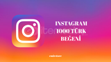 ⭐%100 TÜRK⭐1000 GERÇEK BEĞENİ