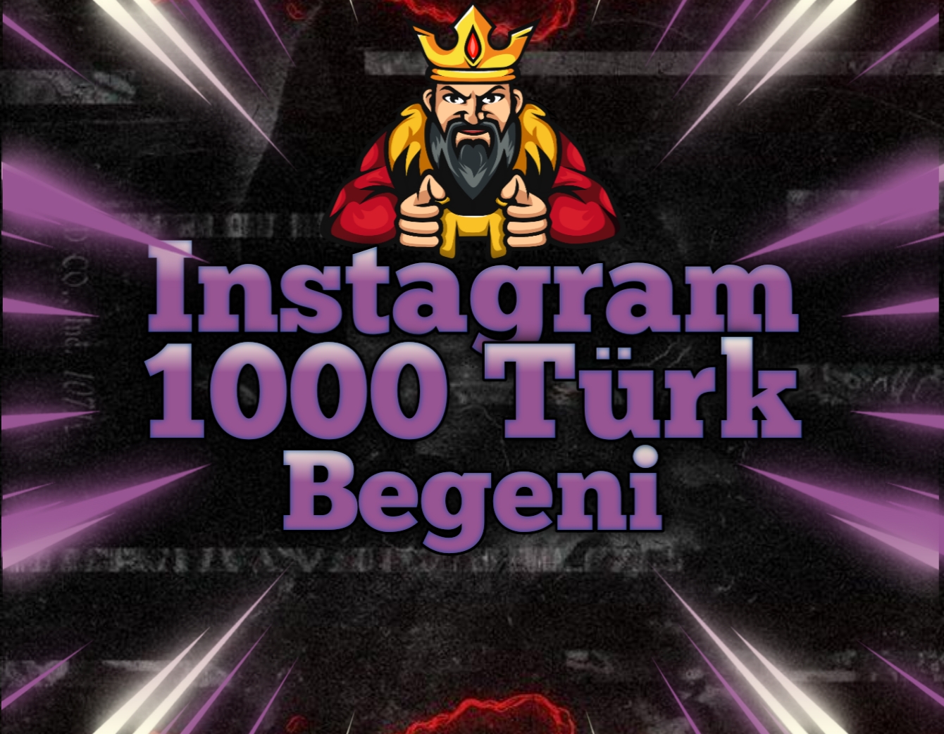 [%100 Türk] 1.000 İnstagram Türk Beğeni 