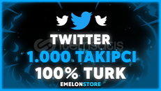 ⭐️[%100 TÜRK] 1000 TWİTTER TAKİPÇİ