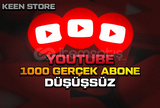 ⭐[KALİTELİ!] 1000 YOUTUBE ABONE