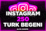 ⭐[%100 TÜRK] 250 İNSTAGRAM BEĞENİ