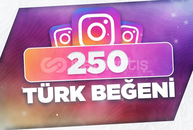 ⭐[%100 TÜRK] 250 İNSTAGRAM BEĞENİ⭐