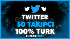⭐️[%100 TÜRK] 50 TWİTTER TAKİPÇİ
