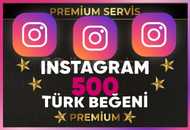 ⭐[%100 TÜRK] 500 İNSTAGRAM BEĞENİ⭐