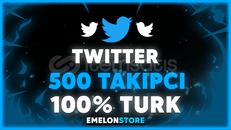 ⭐️[%100 TÜRK] 500 TWİTTER TAKİPÇİ