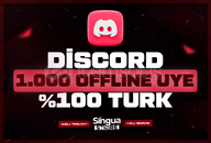 ⭐%100 TÜRK⭐ DİSCORD 1000 OFFLİNE ÜYE⭐ ⭐%100 TÜRK⭐ DİSCORD 1000 OFFLİNE ÜYE⭐