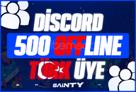 ✅[RESİMLİ]✅ Discord 500 Offline Türk Üye⭐