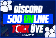 ✅[RESİMLİ]✅ Discord 500 Online Türk Üye⭐