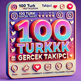 %100 100 TÜRK GERÇEK TAKİPÇİ 