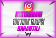 100 TÜRK GERÇEK TAKİPÇİ /