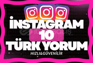 ⭐[%100 TÜRK] İnstagram 10 Yorum ⭐