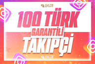 ⭐[%100 TÜRK] İNSTAGRAM 100 TAKİPÇİ⭐