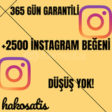 ⭐️[%100 TÜRK] İNSTAGRAM 2500 TÜRK BEĞENİ ⭐️