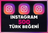 ⚡ [%100 TÜRK] INSTAGRAM 500 BEĞENİ ⚡