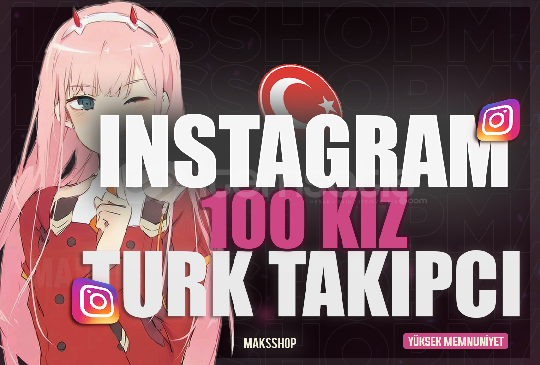 ✨ 100 Türk Kadın Takipçi ! Kaliteli ✨ ✨ 100 Türk Kadın Takipçi ! Kaliteli ✨