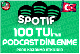 ⭐ 100 Türk Podcast Dinlenme - [Algorithmic] ⭐