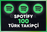 ⚡ [%100 TÜRK] SPOTİFY 100 TAKİPÇİ ⚡