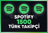 ⚡ [%100 TÜRK] SPOTİFY 1500 TAKİPÇİ ⚡