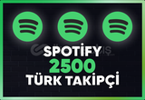 ⚡ [%100 TÜRK] SPOTİFY 2500 TAKİPÇİ ⚡