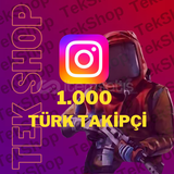 1.000 Türk Takipçi 365 GÜN - Hızlı Teslim