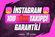 ⭐ 100 TÜRK Takipçi ⭐Instagram⭐