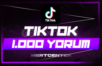 ⭐[%100 TÜRK] TİKTOK 1.000 TÜRK YORUM⭐