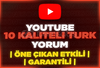 ⭐[%100 TÜRK] YOUTUBE 10 KALİTELİ YORUM⭐