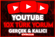 ⭐️ [%100 TÜRK] YOUTUBE 10 TÜRK YORUM