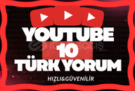⭐[%100 TÜRK] YOUTUBE 10 YORUM ⭐