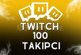 100 Twitch TAKİPÇİ GARANTİLİ