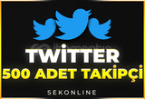 %100 TWİTTER 500 TAKİPÇİ