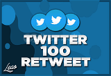 100 Twitter Retweet