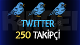 250 Twitter TAKİPÇİ KALİTELİ GARANTİLİ