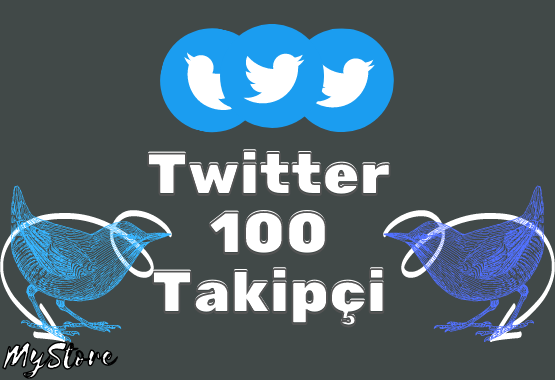 100 Twitter Takipçi Paketi [Garantili]