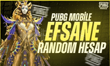 ⭐[%100 ULTRA VİP++] PUBGM EFSANE RANDOM HESAP