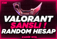 ⭐[%100] VALORANT 20-120 SKIN RANDOM HESAP⭐