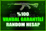 %100 Vandal Random Hesap